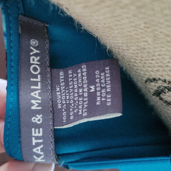 Kate & Mallory High Low Print Dress - Picture 8 of 8